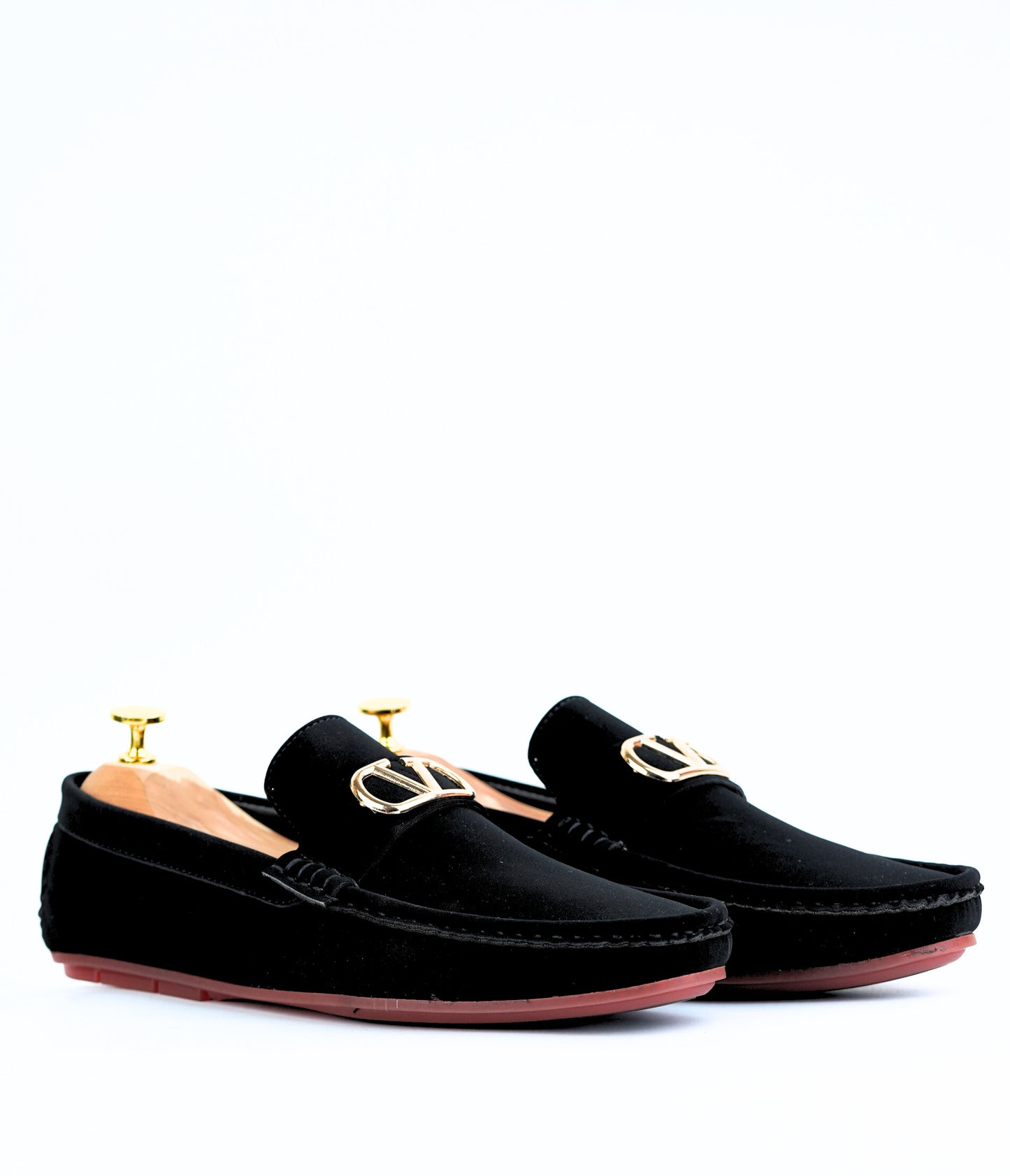 Black Suede Loafer