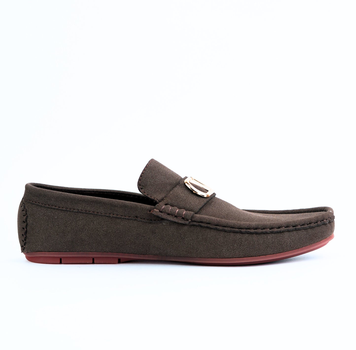 Brown Suede Loafer