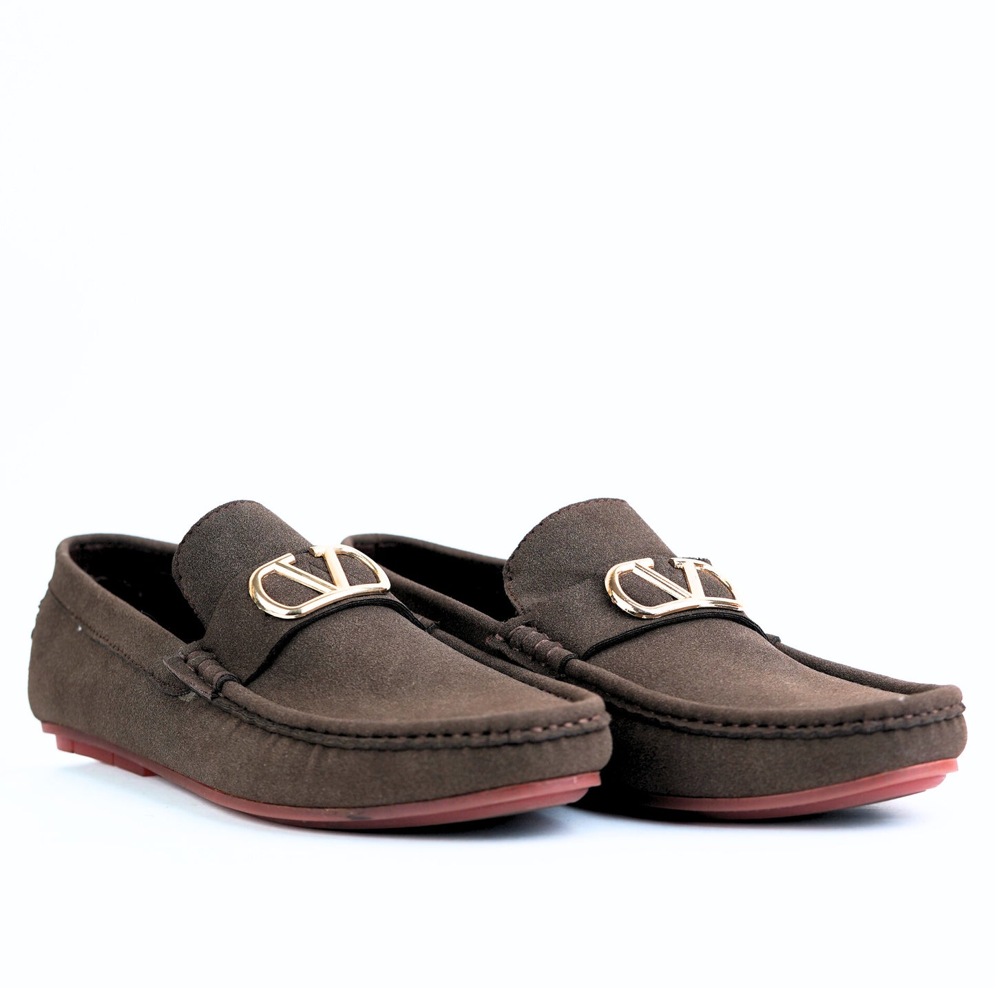 Brown Suede Loafer