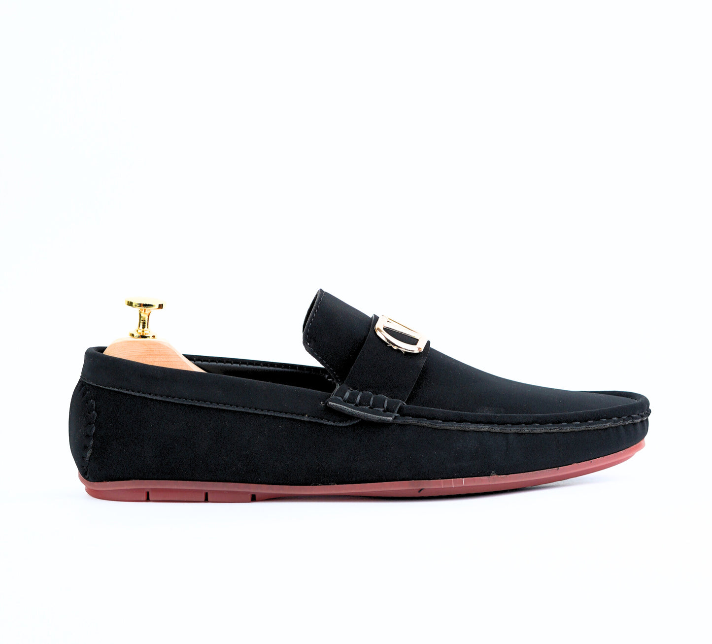 Black Suede Loafer