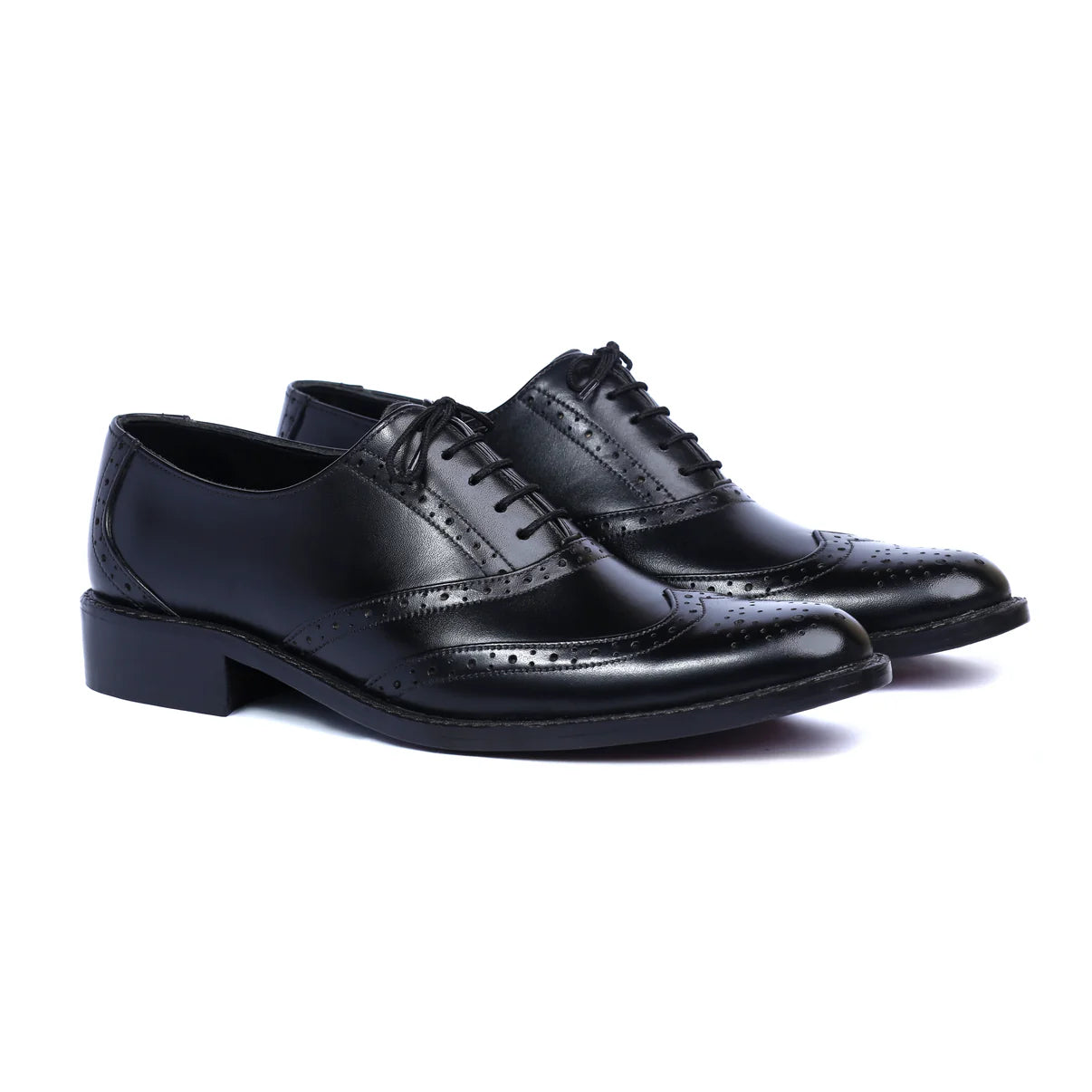 SIGNATURE BROGUE FORMALS BLACK