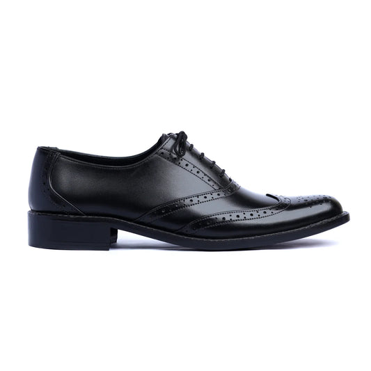 SIGNATURE BROGUE FORMALS BLACK