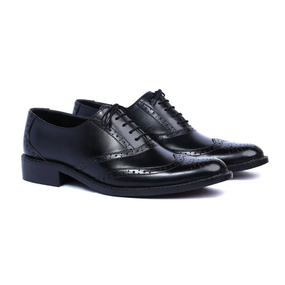 SIGNATURE BROGUE FORMALS BLACK